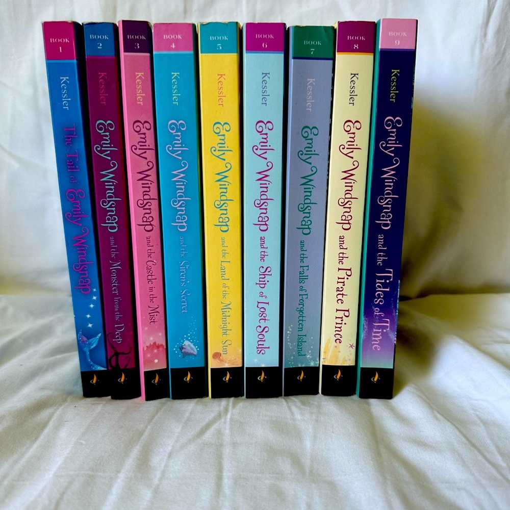 Emily Windsnap Books by Liz Kessler - Books 1-9 in series